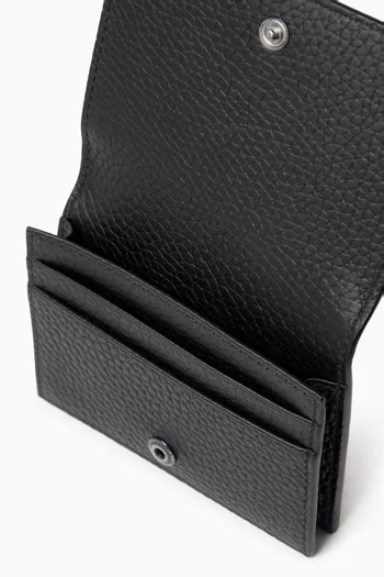 Logo-embossed Wallet in Leather