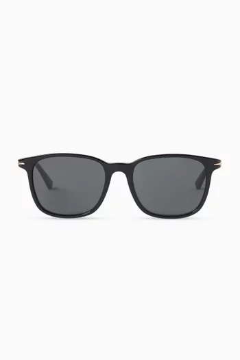 Square Sunglasses in Recycled Acetate