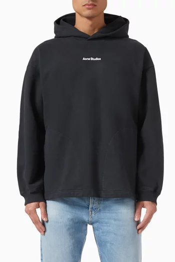 Fikka Stamp Hoodie in Cotton