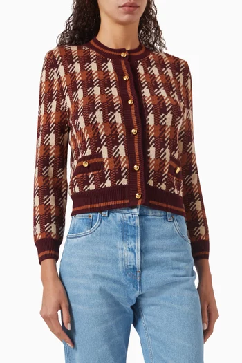 Knit Cardigan in Wool