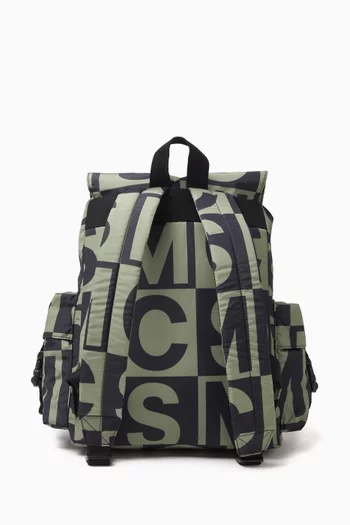 Stella Logo-print Backpack in Nylon