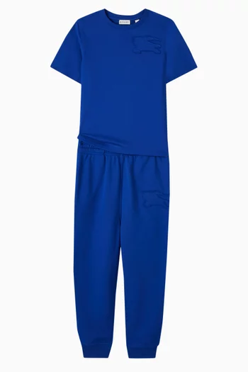 بنطال رياضي جاكسون بشعار الفروسية قطن