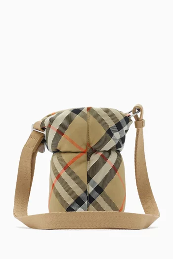 Duck Check Bottle Holder in Nylon
