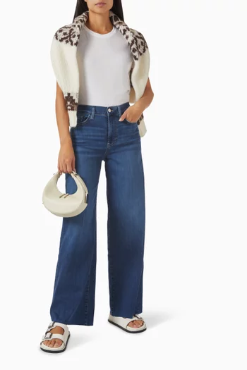 Fitted Crew Neck T-shirt in Cotton-jersey