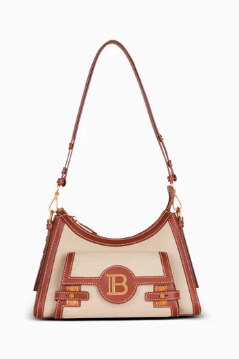 B-Buzz Hobo Bag in Canvas & Leather