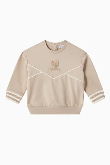 Crest Logo Sweatshirt