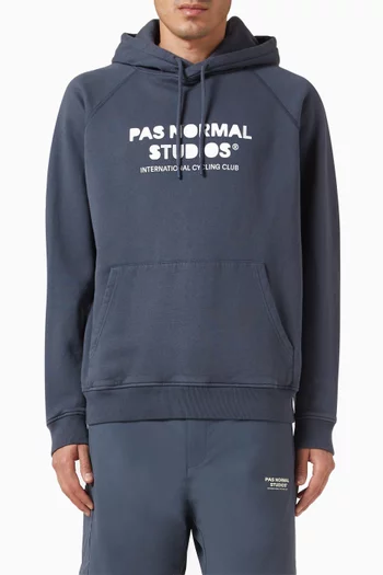 Off-race Logo Hoodie in Organic Cotton