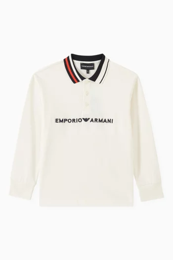 Buy Emporio Armani Polos for Boys Online in Bahrain Ounass