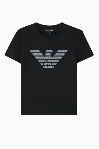 Eagle Logo T-shirt in Cotton