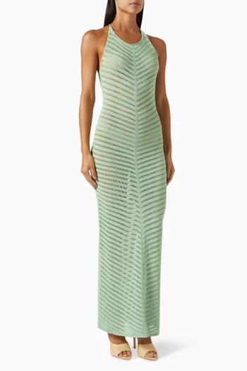 Inidira Maxi Dress in Knit