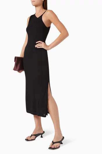 Lorena Midi Dress in Viscose Blend