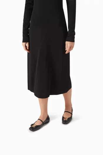 Zina Ballet Flats in Leather