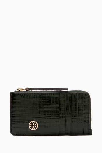 Tory burch parker zip card case cheap