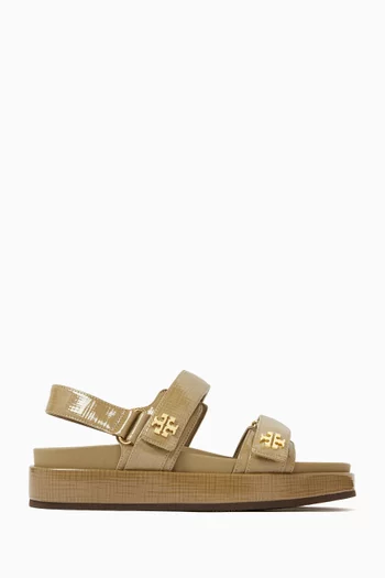 Kira Sport Sandals in Leather