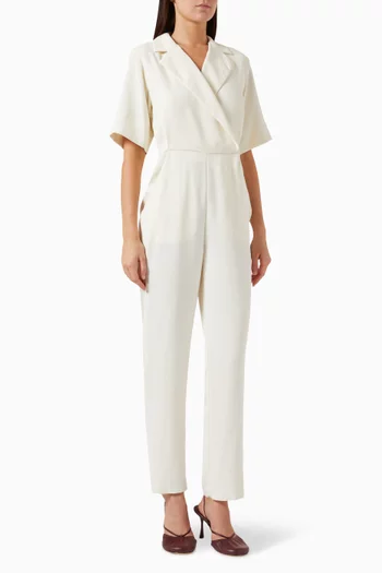 Jumpsuit in Crepe