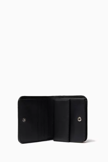 Monaco Flap Coin & Card Holder in Puffy Arena Lambskin