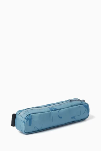 Logo Pencil Case in Recycled-polyester