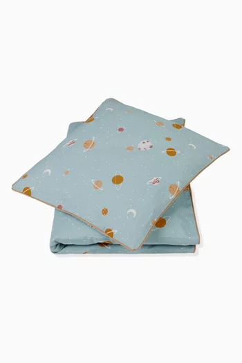 Planetary Baby Bedding in Organic Cotton