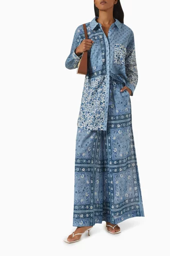Sunshine Bandit Wide-leg Pants