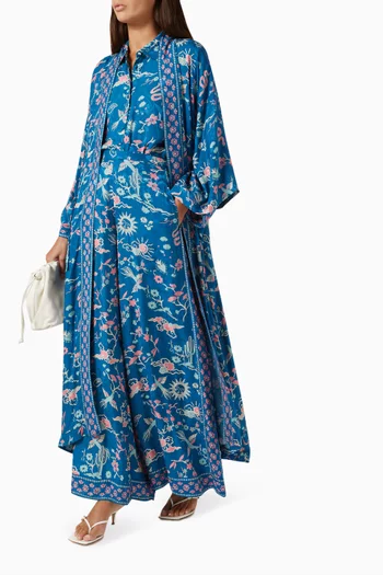 Desert Bandita Wide-leg Pants in Viscose Blend
