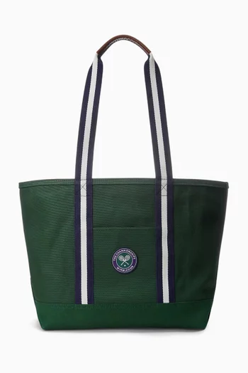 Large Wimbledon Tote Bag in Canvas