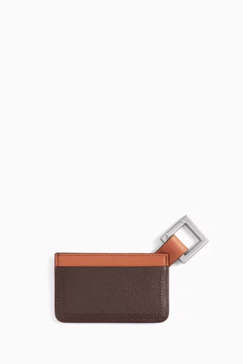 Le Porte-cartes Cuerda Cardholder in Leather
