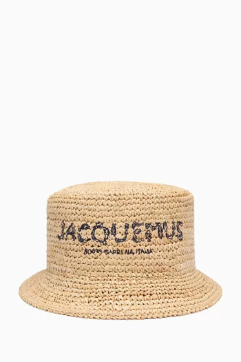 Le Bob Pesco Hat in Raffia