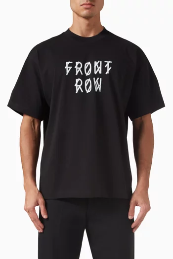 Front Row T-shirt in Cotton