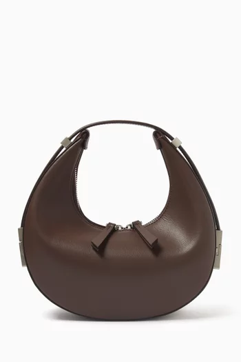 Mini Toni Shoulder Bag in Leather