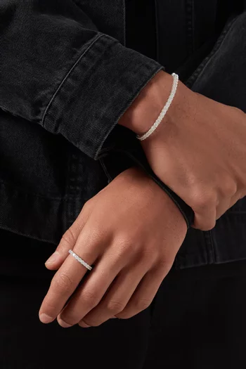 Classico Tennis Bracelet in Sterling Silver