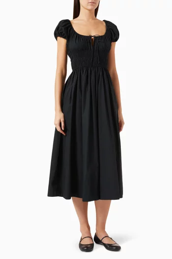 Quinn Midi Dress in Organic-cotton