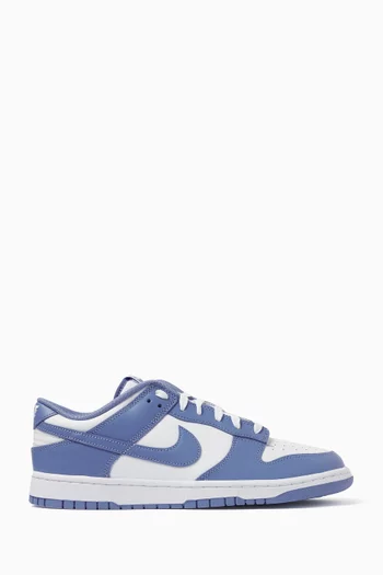 Dunk Low Retro Sneakers in Leather