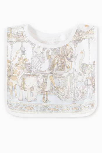 صدرية بطبعة دوامة خيل قطن عضوي