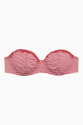 Sweetwater Bikini Top in Stretch Nylon