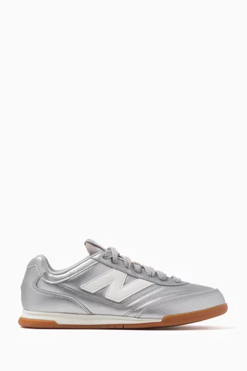 RC42 Low-top Sneakers in Metallic Leather
