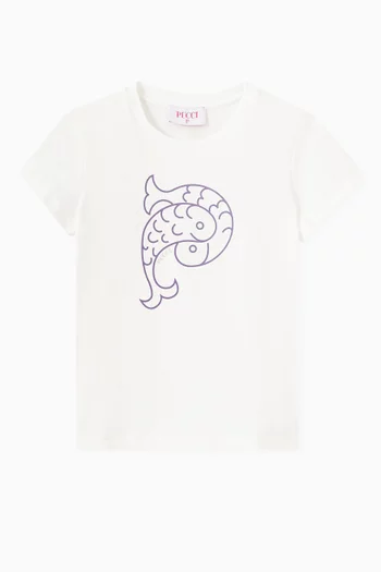 Graphic-print T-shirt in Cotton-jersey