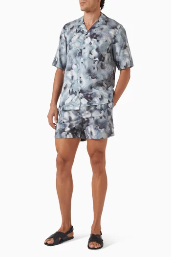 Moses Printed Swim Shorts