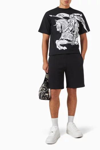 Elasticated Shorts in Jersey
