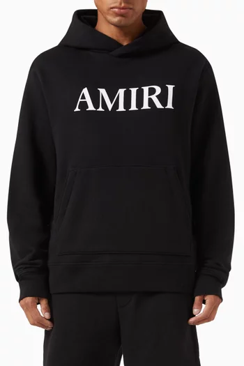 Buy Amiri Black Amiri Core Logo Hoodie in Cotton For Men Online Ounass Bahrain
