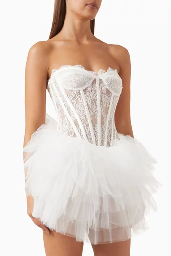 Polina Strapless Mini Dress