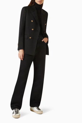 Double-breasted Blazer in Wool