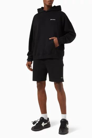 Logo Hoodie in Cotton
