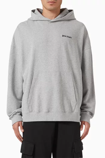 Logo Hoodie in Cotton