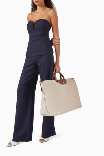 Medium Le Pliage Original Travel Bag in Canvas