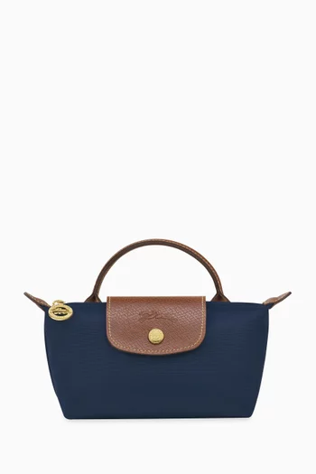 Mini Le Pliage Original Clutch in Canvas