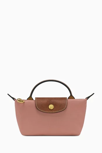 Mini Le Pliage Original Clutch in Canvas