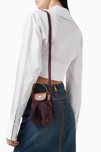 Mini Le Pliage Filet Bag in Mesh