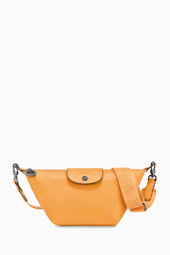 Mini Le Pliage Xtra Crossbody Bag in Leather