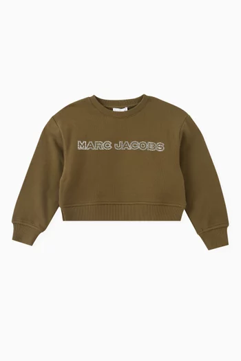 Marc jacobs logo sweatshirt clearance