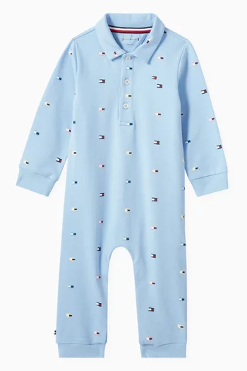 All-over Flag Pyjamas in Cotton